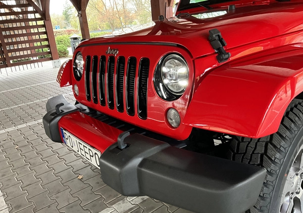 Jeep Wrangler cena 119000 przebieg: 72000, rok produkcji 2016 z Poznań małe 742